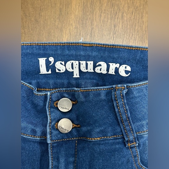 L'Square Sz 3 Skinny Jeans Modern Stretchy Cute (0340) - Picture 4 of 10